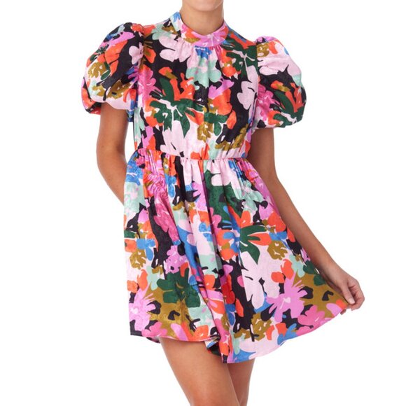 CROSBY by Mollie Burch Lola Dress in Art in Bloom - Picture 1 of 10